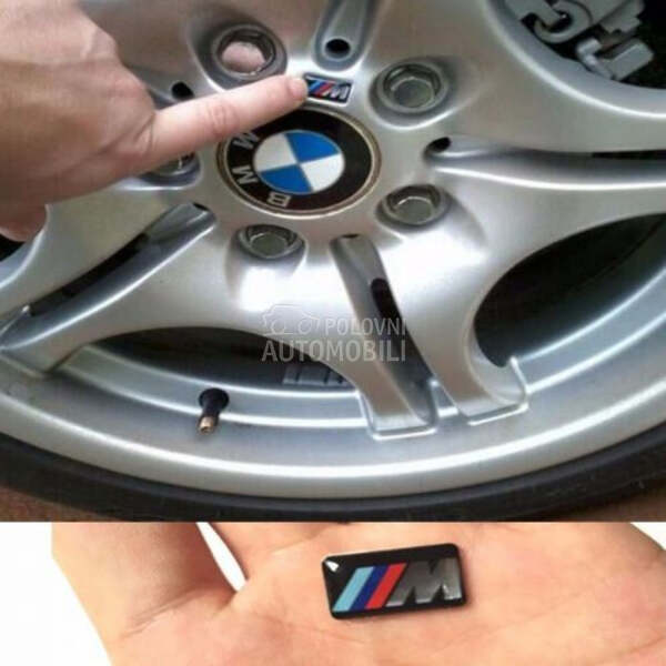 NOVO M oznaka stiker za BMW 125, 750, 2002 ... za BMW 125, 750, 2002 ...