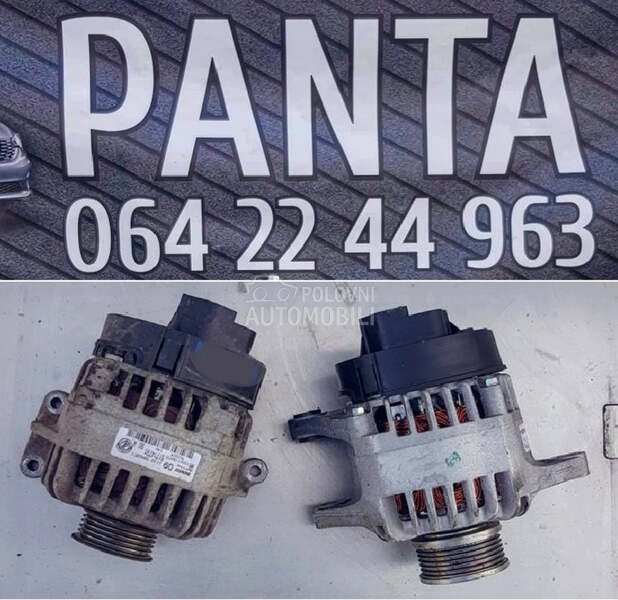 ALTERNATOR za Fiat Panda od 2003. do 2012. god.