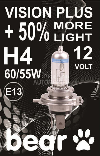 HALOGENA SIJALICA H4 VISION PL  