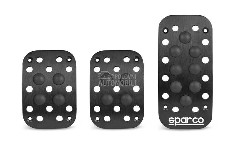 SPARCO SET PEDALA 0401 BK  