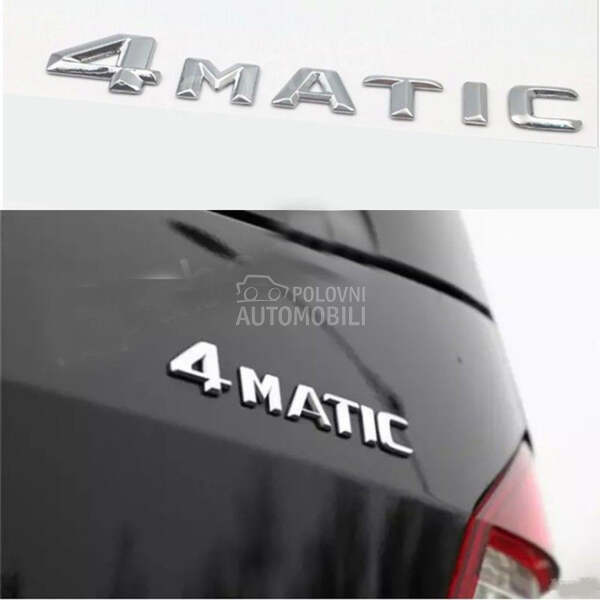 4 matic metalni znak za Mercedes Benz Ostalo