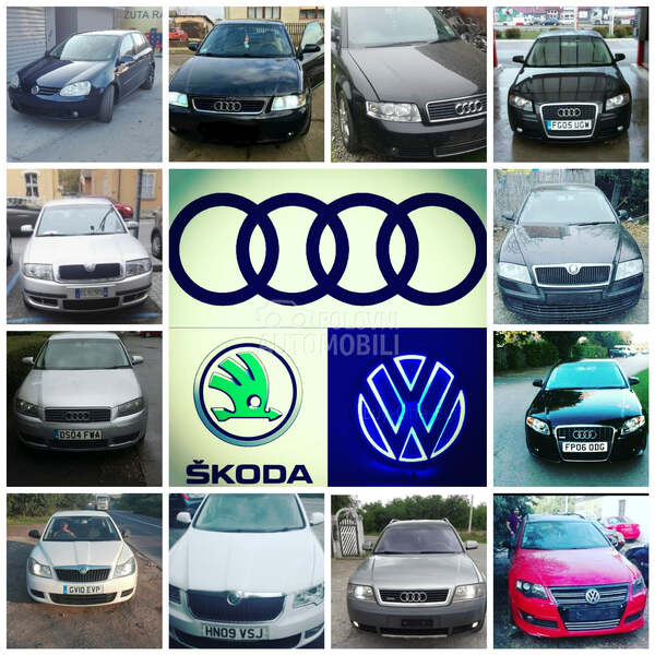 MOTORI MENJACI KLIMA ITD za Audi A6 od 1998. do 2004. god.