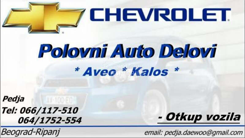 Glava motora i blok za Chevrolet Aveo
