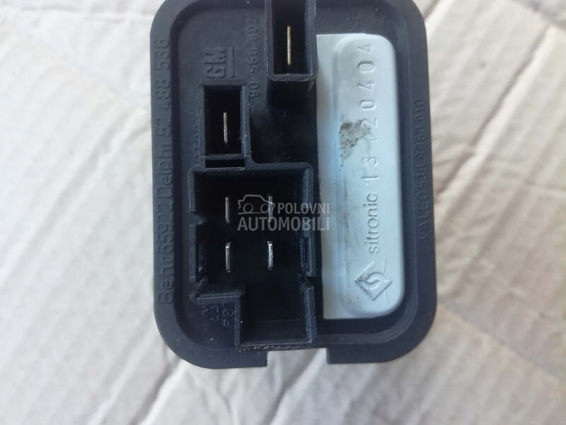 reostat ventiltora kabine za Opel Astra H, Corsa C, Zafira od 2002. do 2006. god.