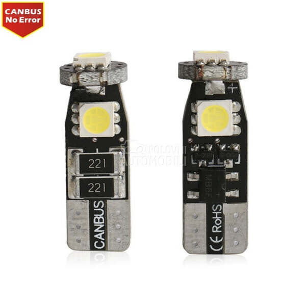 LED SIJALICE W5W - T10 CANBUS  
