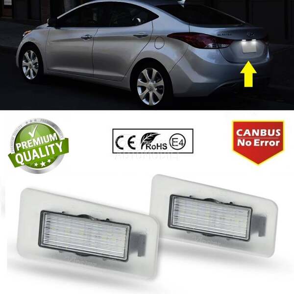LED SIJALICE ZA TABLICE TIPSKE za Hyundai Elantra, i30, Ostalo
