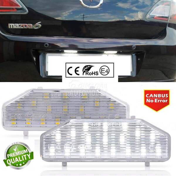 LED SIJALICE ZA TABLICE TIPSKE za Mazda 6, Ostalo