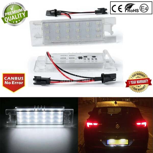 LED SIJALICE ZA TABLICE TIPSKE za Opel Tigra, Zafira, Insignia ...