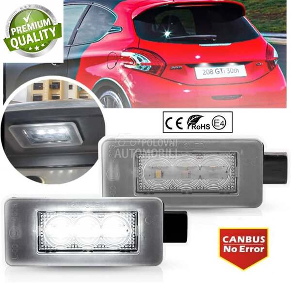 LED SIJALICE ZA TABLICE TIPSKE za Peugeot 2008, 208, 308 ...