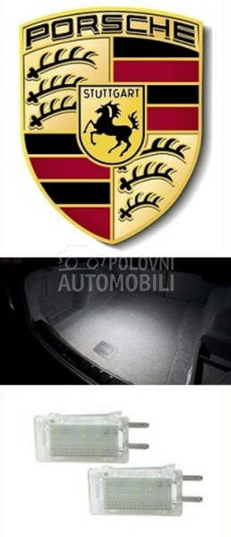 LED SIJALICE ZA KABINU TIPSKE za Porsche 911, Boxster, Carrera GT ...