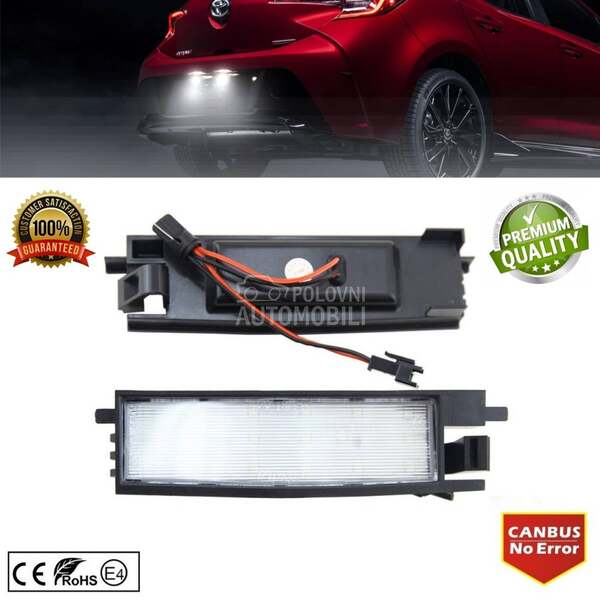 LED SIJALICE ZA TABLICE TIPSKE za Toyota Auris, RAV 4, Ostalo