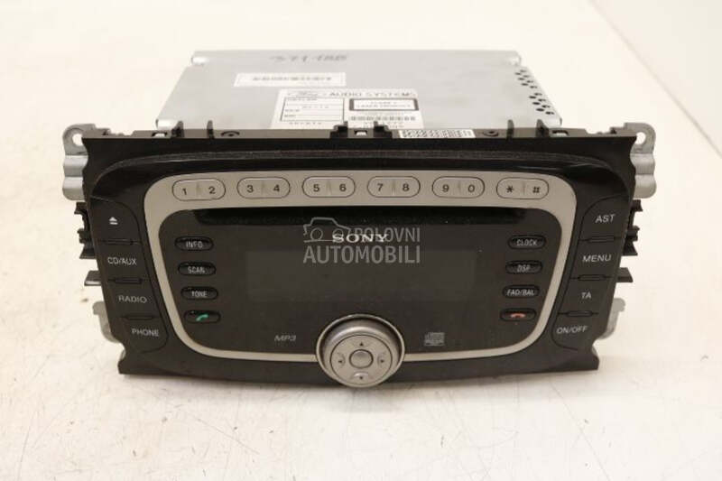Radio CD za Ford Fiesta, Focus, Fusion ... od 2000. do 2018. god.