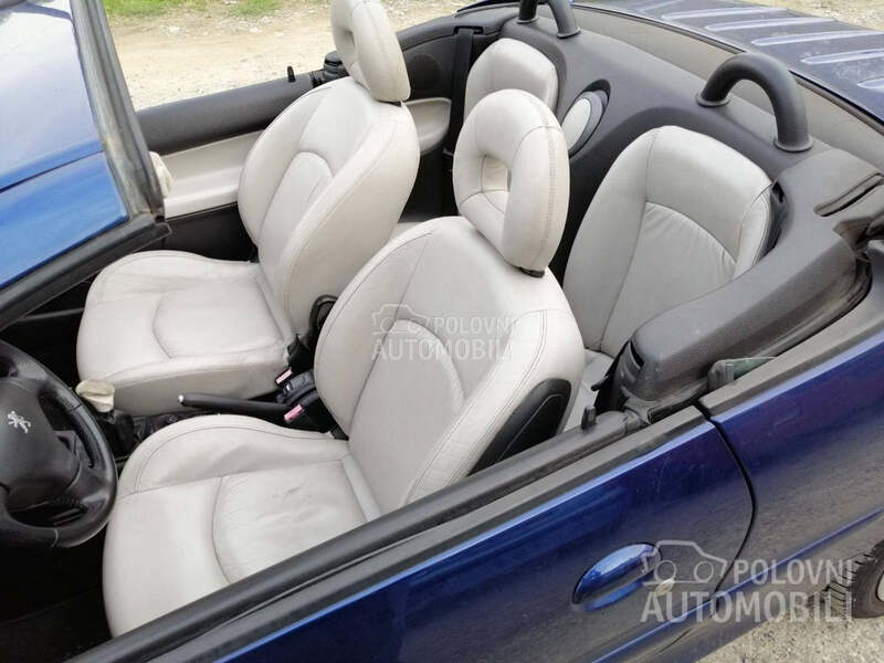 Zadnje staklo cc za Peugeot 206 od 1998. do 2008. god.