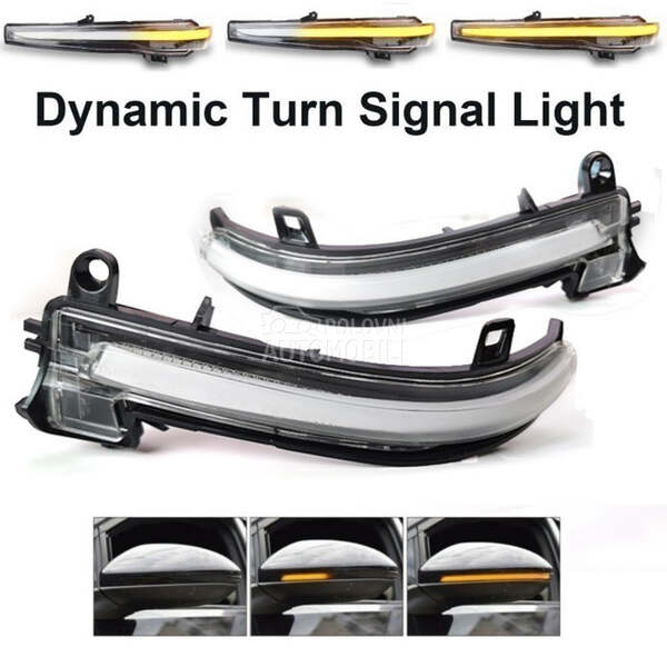 led migavac retrovizor dynamic za BMW Serija 1, Serija 2, Serija 3 ...