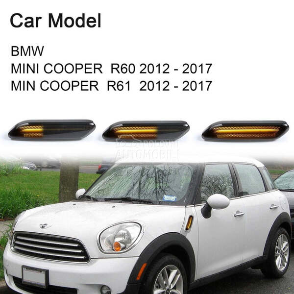 led migavac za krilo r60i61 za Mini Cooper