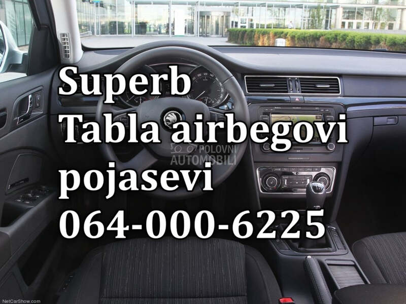 AIRBAG, TABLA POJASEVI za Škoda Superb