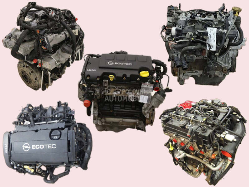 Motori ZA VISE MODELA za Opel Astra, Tigra, Vectra ... od 2000. do 2018. god.