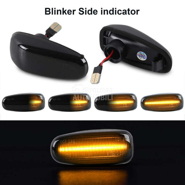 LED BOCNI DYNAMIC MIGAVCI za Mercedes Benz SLK Klasa, C 180, C 220 ...