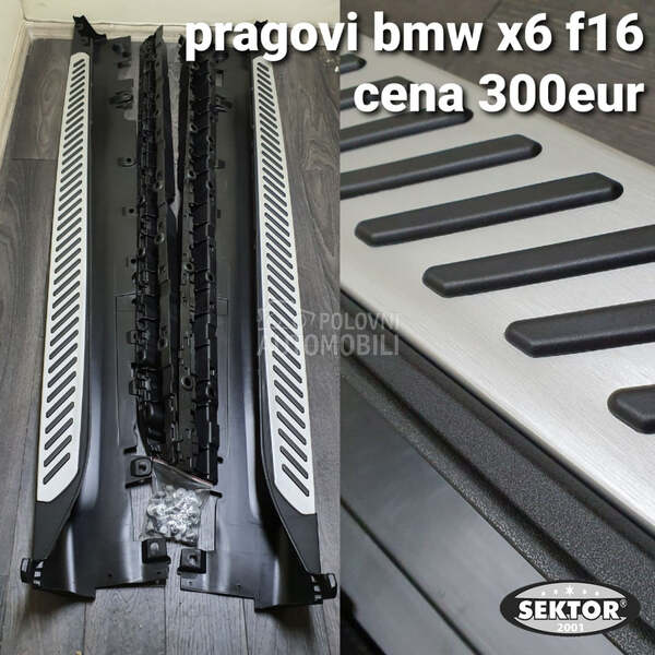 pragovi x za BMW X1, X3, X4 ...
