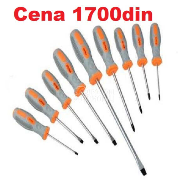 Šrafciger set , 9 komada  