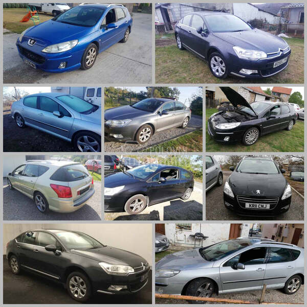 hauba vrata krilo za Peugeot 407 od 2004. do 2010. god.