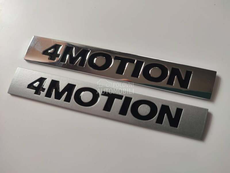 Natpis sivi 4MOTION za Volkswagen Amarok, Arteon, Buba ...