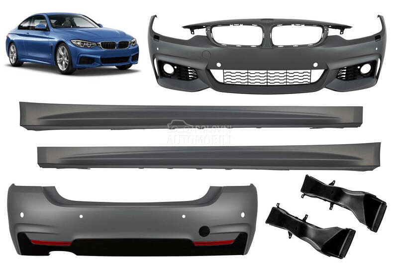 Body kit M Technic F32 za BMW 428, 435, 420 ... od 2013. do 2020. god.