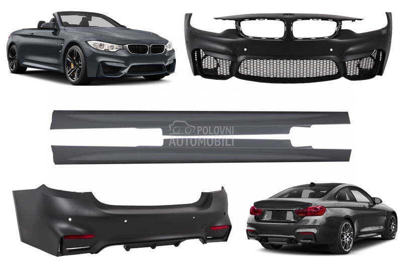 Body kit M4 F33 za BMW 428, 435, 420 ... od 2013. do 2020. god.