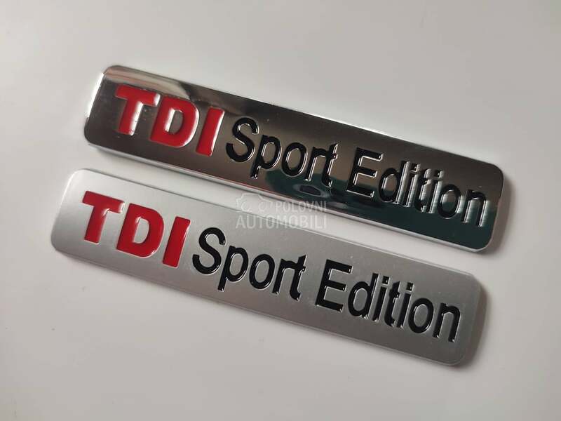 Natpis TDI SPORT za Volkswagen Golf 1, Jetta, Polo ...