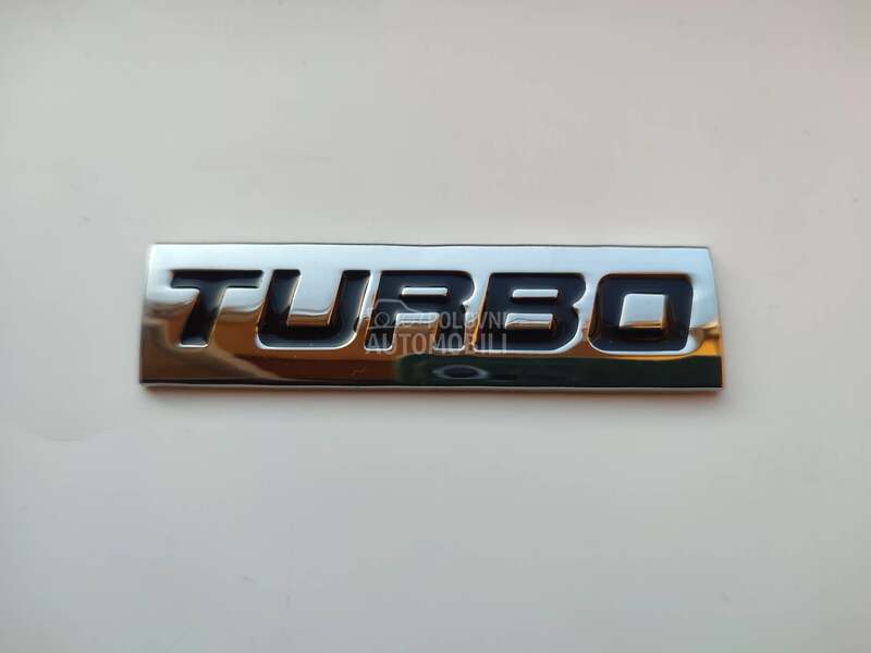Natpis pločica TURBO  