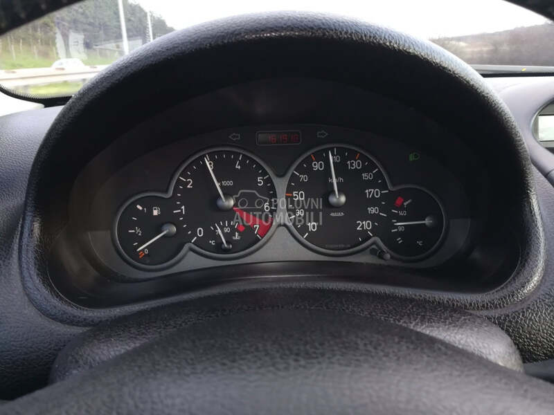 kilometar sat sa dva dzeka za Peugeot 206 od 1998. do 2002. god.