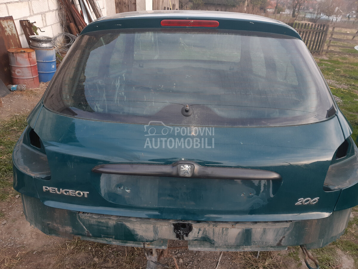 Zadnje staklo sa grejačima za Peugeot 206