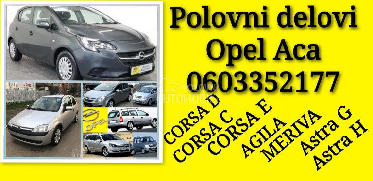 Polovni delovi za Opel Corsa C