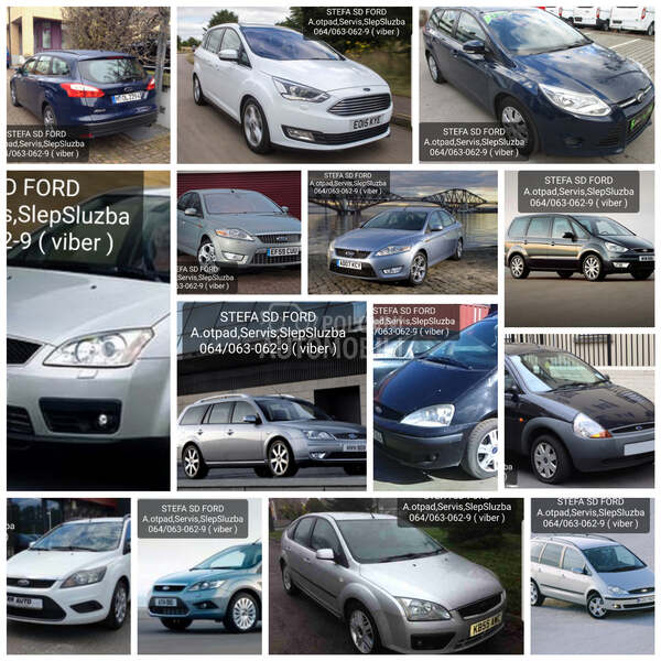 Anlaser za Ford B-Max, C-Max, Cougar ... od 1995. do 2015. god.