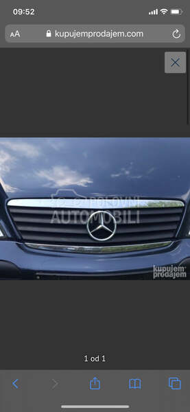 maska haube /vise modela za Mercedes Benz A 140, A 150, A 160 ... od 1997. do 2004. god.