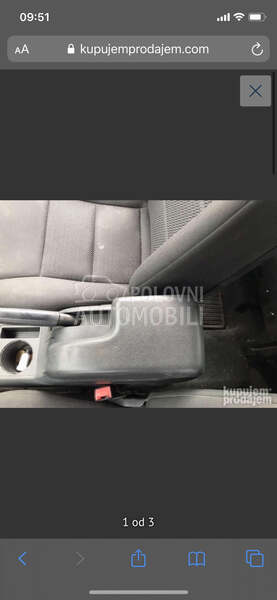 kozni naslon za ruku w169 za Mercedes Benz A Klasa, A 140, A 150 ... od 2004. do 2012. god.