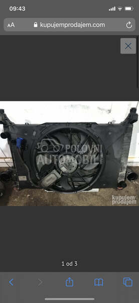 motorni ventilator w169 w245 za Mercedes Benz A Klasa, A 140, A 150 ... od 2004. do 2012. god.