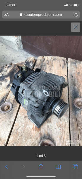 alternator w168 za Mercedes Benz A 140, A 150, A 160 ... od 1997. do 2004. god.