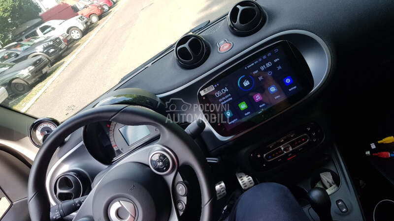 Multimedija Android 453 treći za Smart ForTwo