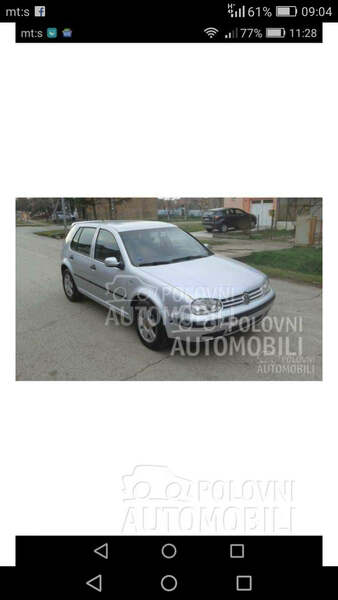 zadnji branik golf 4 za Volkswagen Golf 4