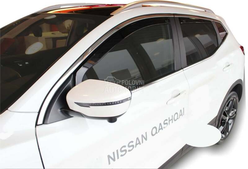 Bocni vetrobrani Heko QASHQAI za Nissan Qashqai