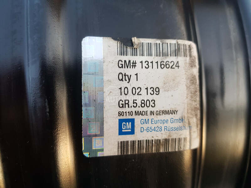 Čelične felne OPEL 16" 5 x 112