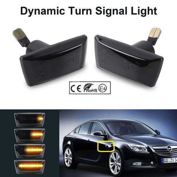 LED BOCNI DYNAMIC MIGAVCI za Opel Zafira, Insignia, Meriva ...