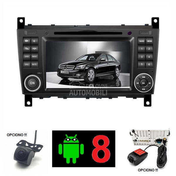 MULTIMEDIA MB C ANDROID za Mercedes Benz C 180, C 200, C 220 ...