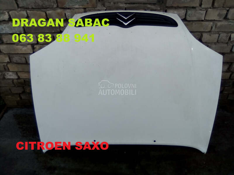 Hauba za Citroen C2, C3, C4 ... od 1996. do 2009. god.