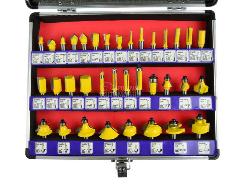 Set Glodala za drvo 8 mm  