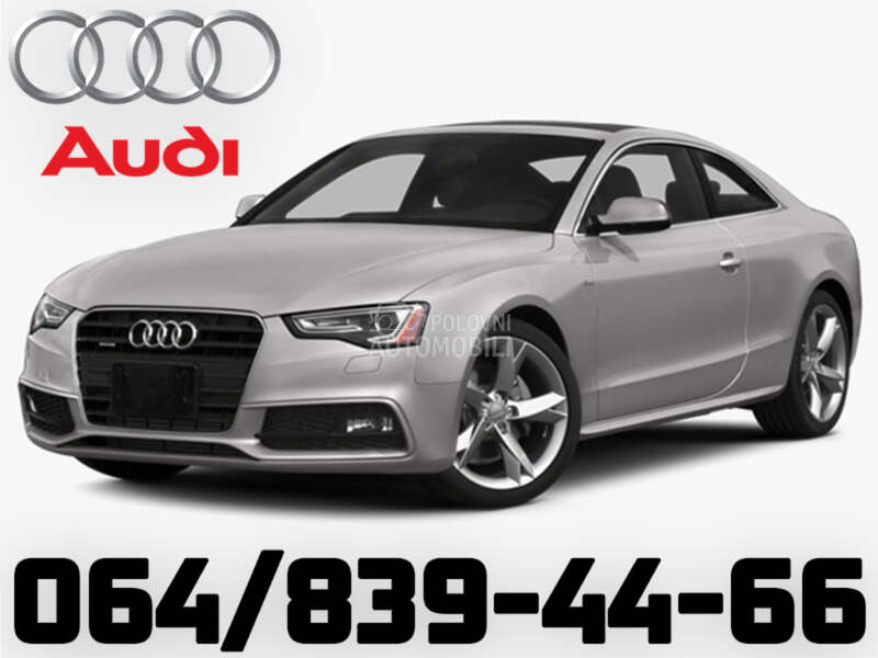 Svi delovi ENTERIJERA za Audi A4, A5, A6 ... od 2005. do 2016. god.