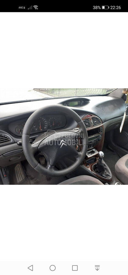 enterijer za Citroen C5