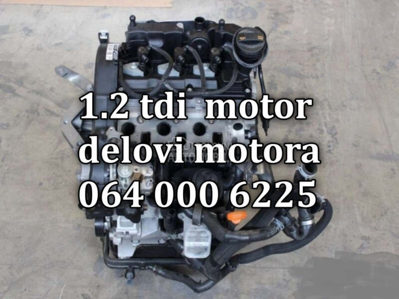 Skoda motor 1,2 tdi za Škoda Fabia