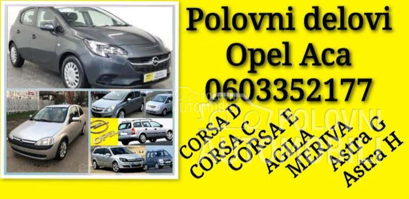 Farovi za Opel Corsa C od 2000. do 2006. god.